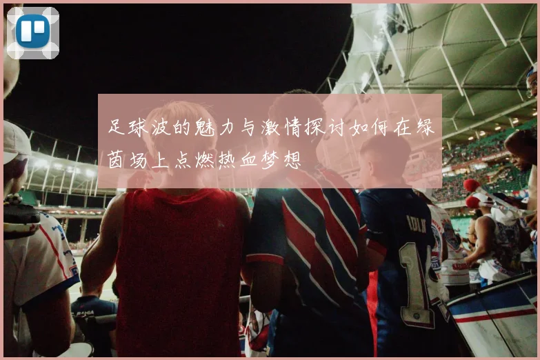 足球波的魅力与激情探讨如何在绿茵场上点燃热血梦想
